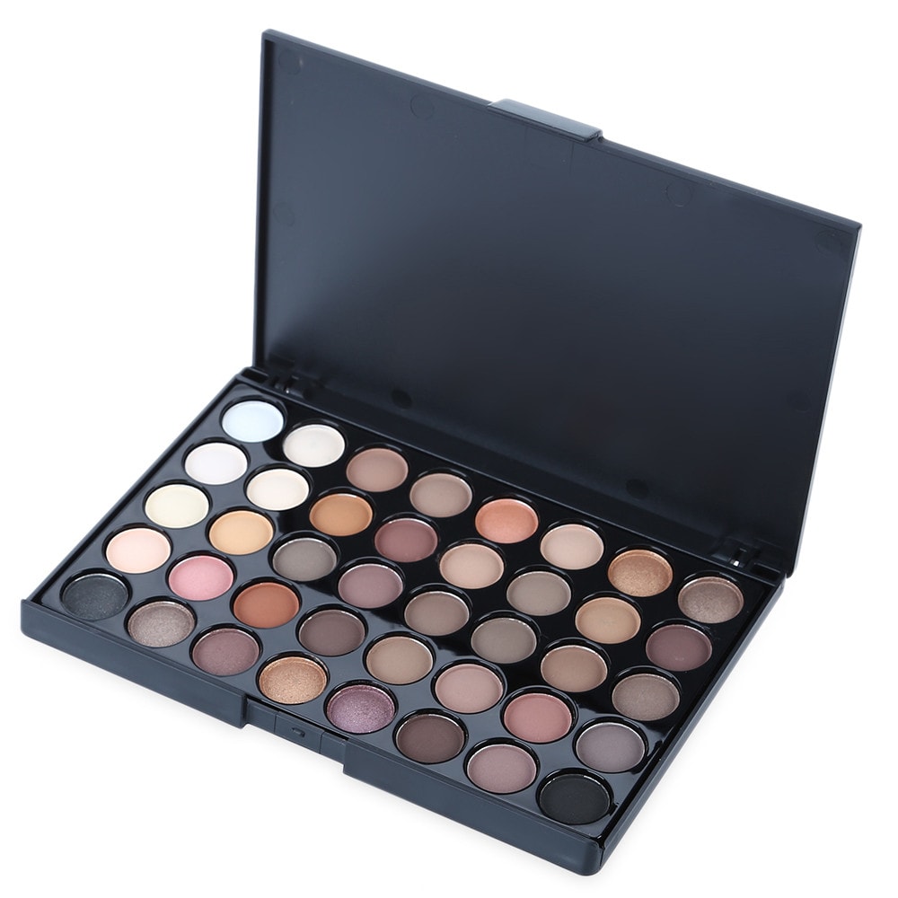 40 Colors Pearl Shimmer Fashion Eye Shadow Compact Palettes- 01