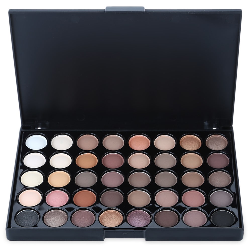 40 Colors Pearl Shimmer Fashion Eye Shadow Compact Palettes- 01