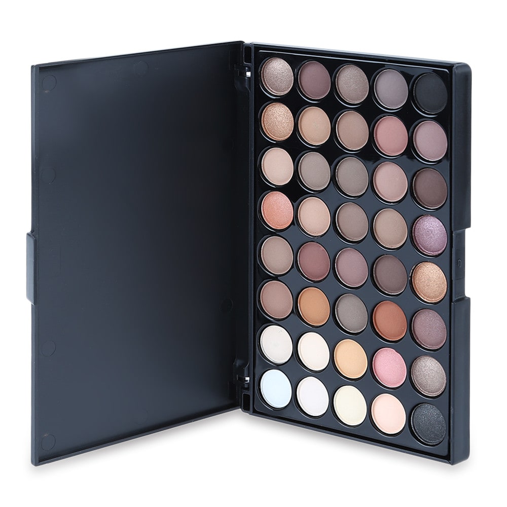 40 Colors Pearl Shimmer Fashion Eye Shadow Compact Palettes- 01