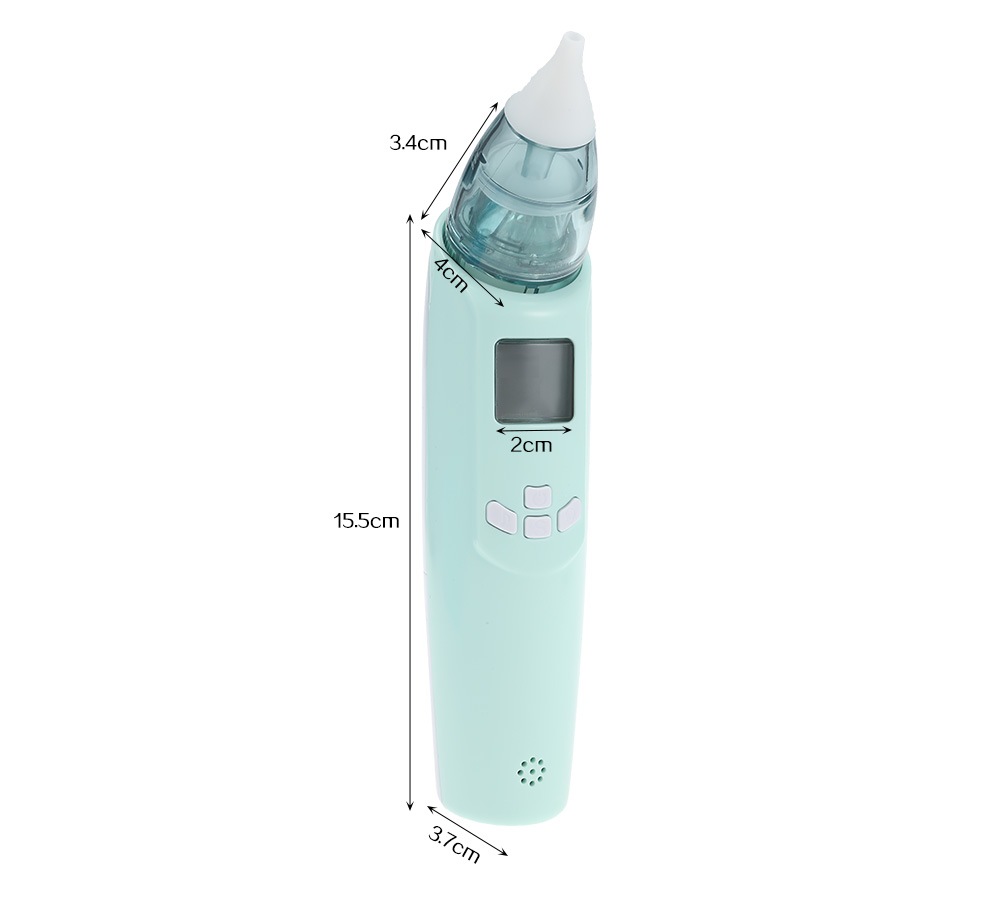 Baby Electric Nasal Aspirator Nose Snot Cleaner Suction for Newborn Infant Toddler- Pink