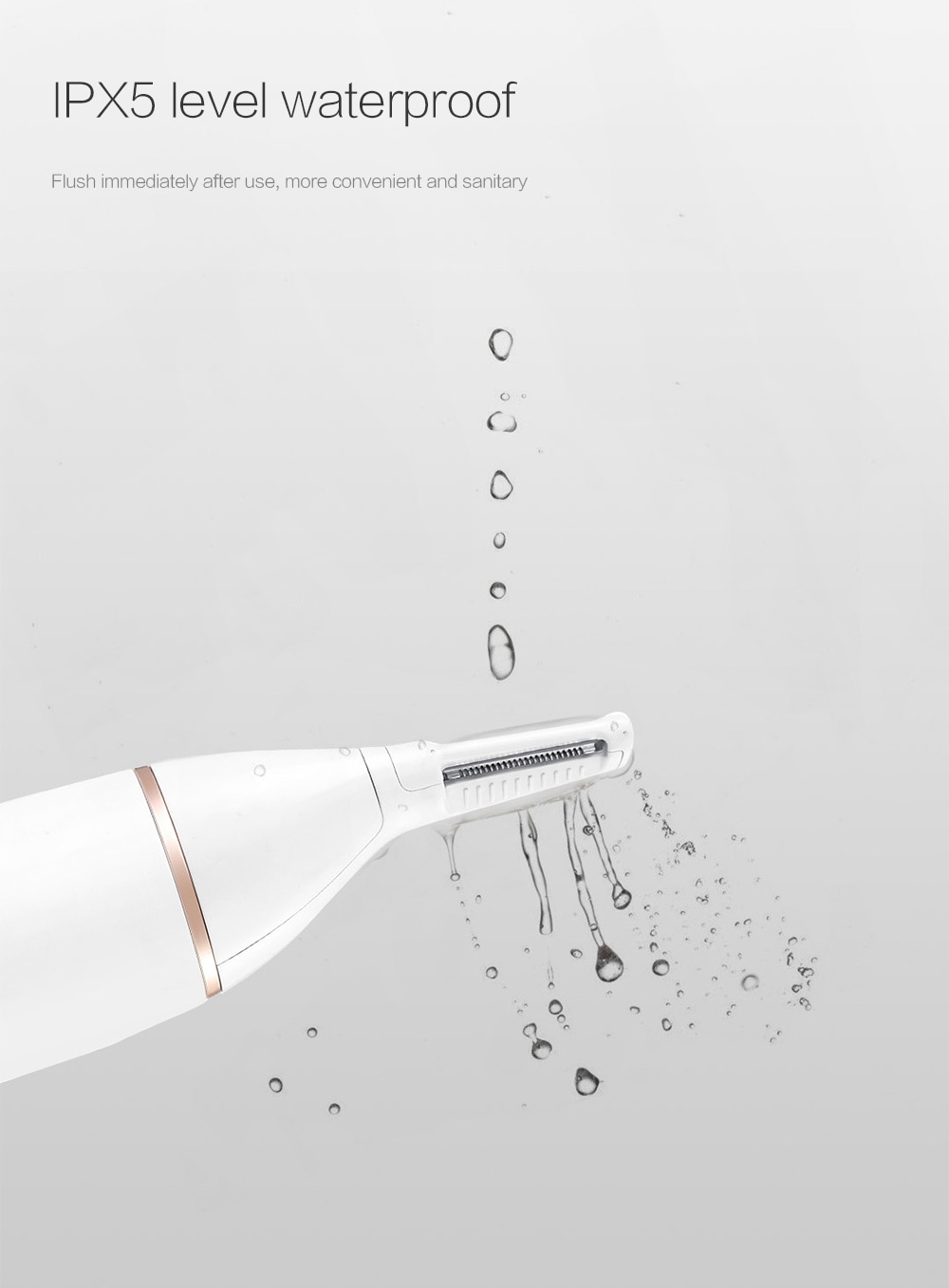 SOOCAS N1 Nose Hair Trimmer from Xiaomi Youpin- White