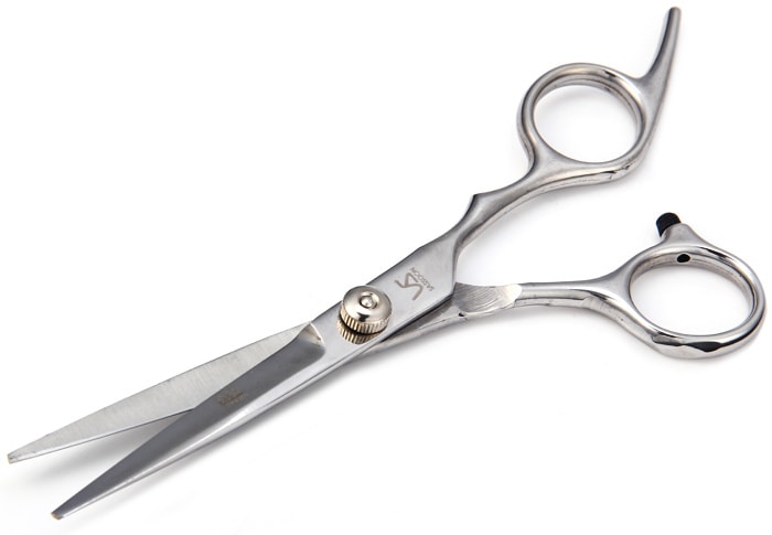 Professional Stainless Steel Grooming Hair Cutter Straight Scissors- Silver STRAIGHT SCISSOR