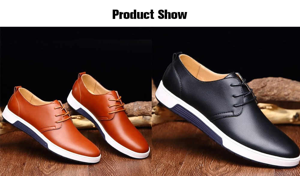 Fashion British Style Breathable Casual Shoes for Men- Lapis Blue 47