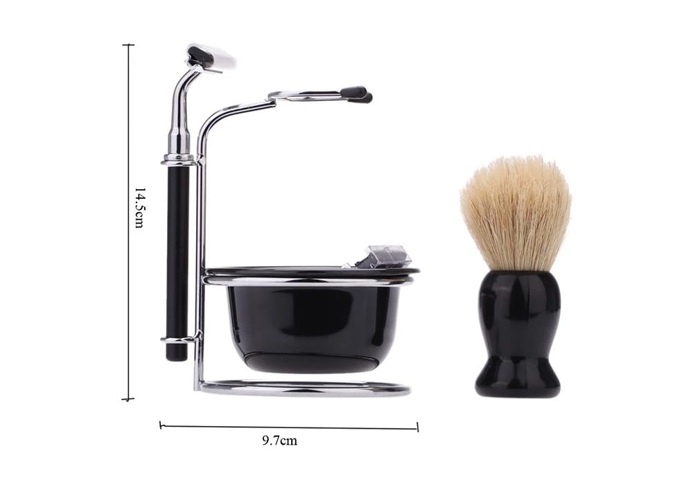 Practical Male Manual Razor Set- Black