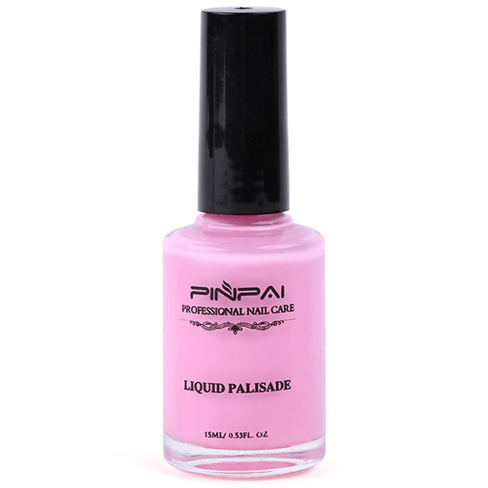 PINPAI Soak Off Nail Care Liquid Palisade Professional Cosmetics Manicure Polish - 15ml- Pink