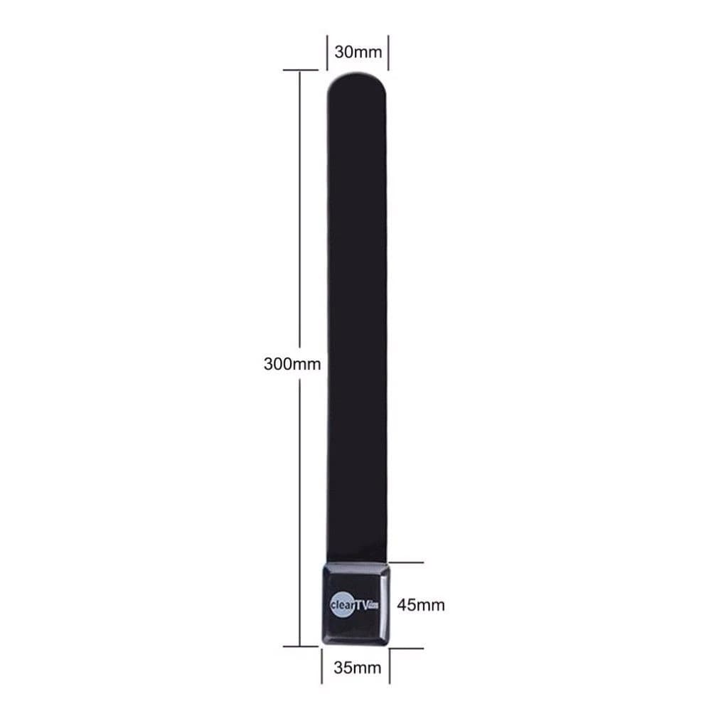 HDTV FREE Digital Indoor Antenna- Black