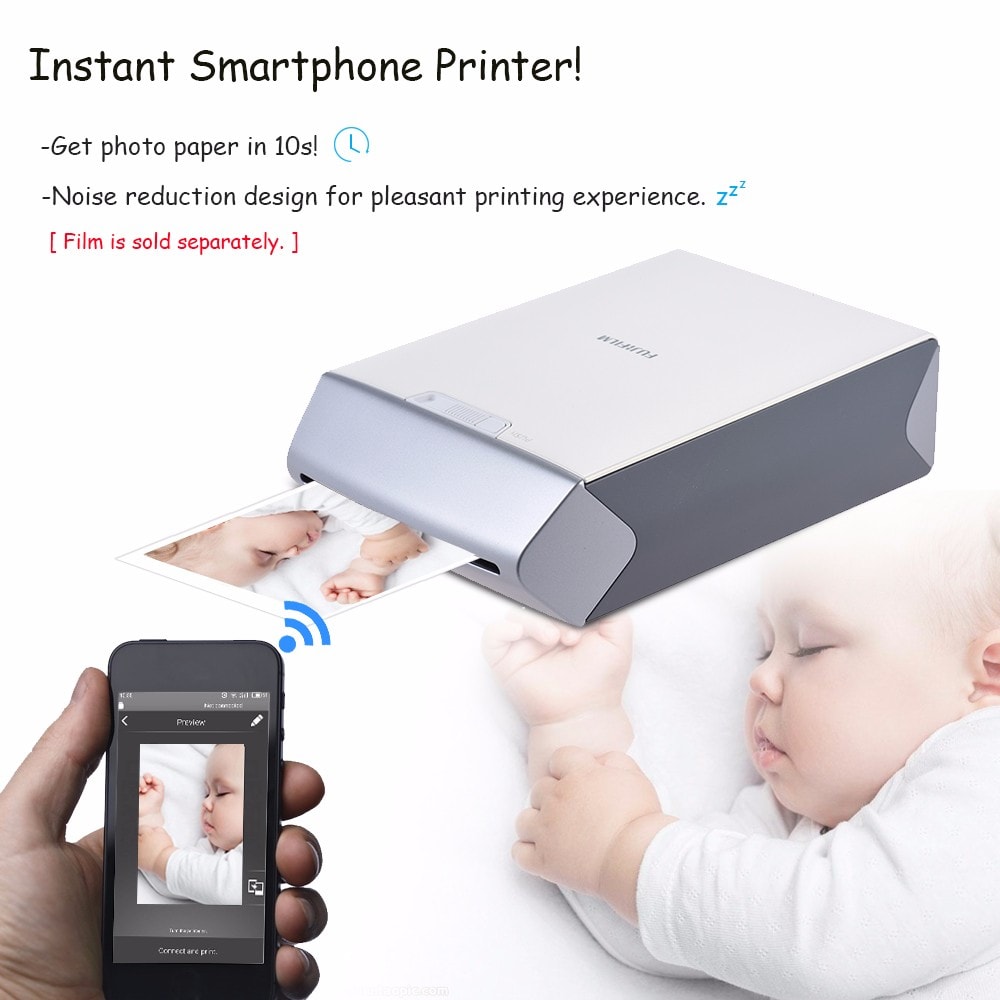 Fujifilm Instax Share SP - 2 Mini Smartphone Instant Printer - Champagne