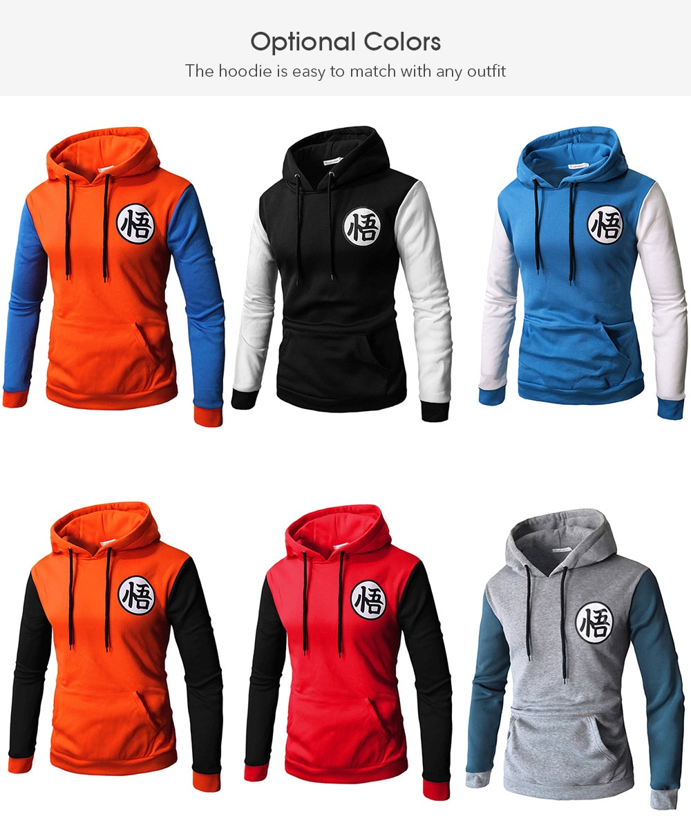 6 Color Printing Baseball Uniform Fleece Man Hoody- Multi-A M