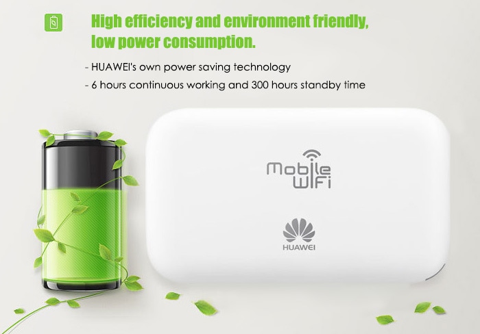 Original HUAWEI E5573s - 856  4G Mobile WiFi Router LTE Cat4 150Mbps Support Double External Antenna Port- White