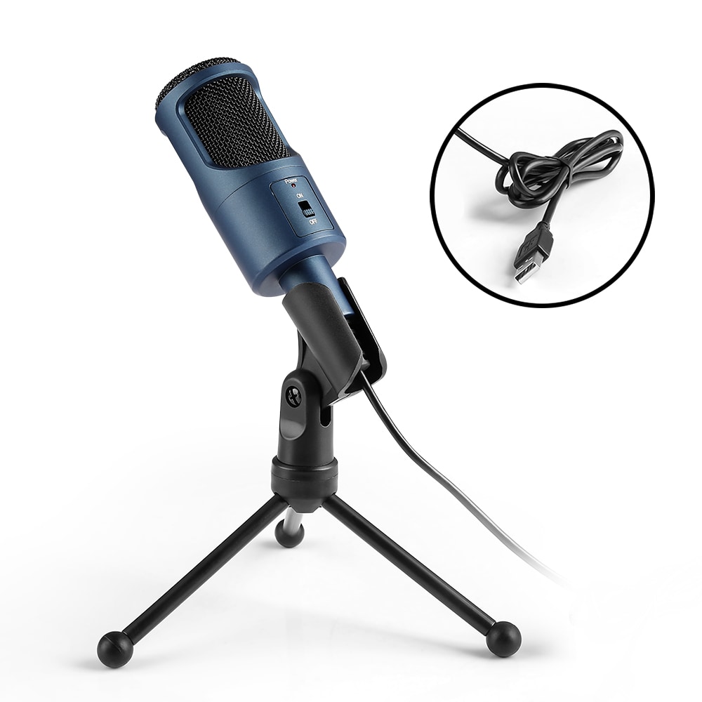 MAD GIGA SF - 960B USB Condenser Microphone- Cerulean