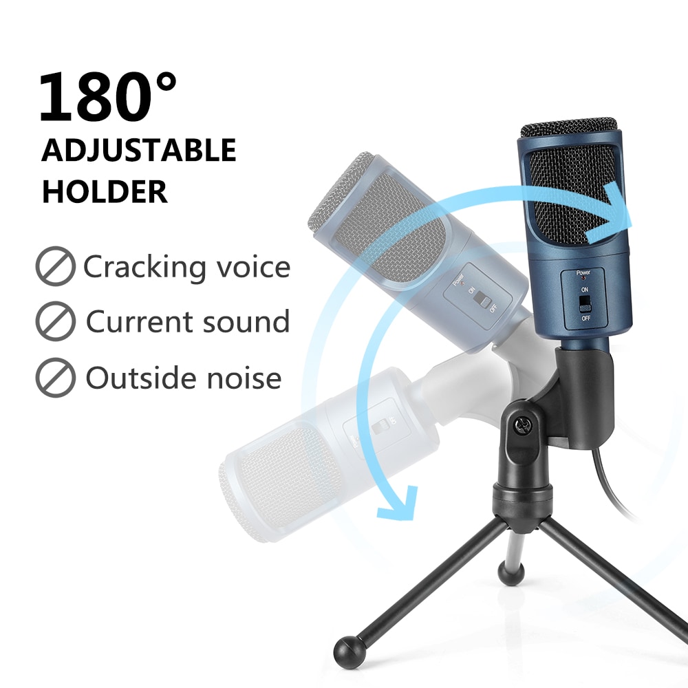 MAD GIGA SF - 960B USB Condenser Microphone- Cerulean