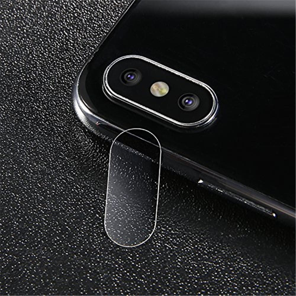 Tempered Glass Protector Full Cover Protection for iPhone 8 Plus / 7 Plus Back Rear Camera Lens Screen Clear Protective- Transparent